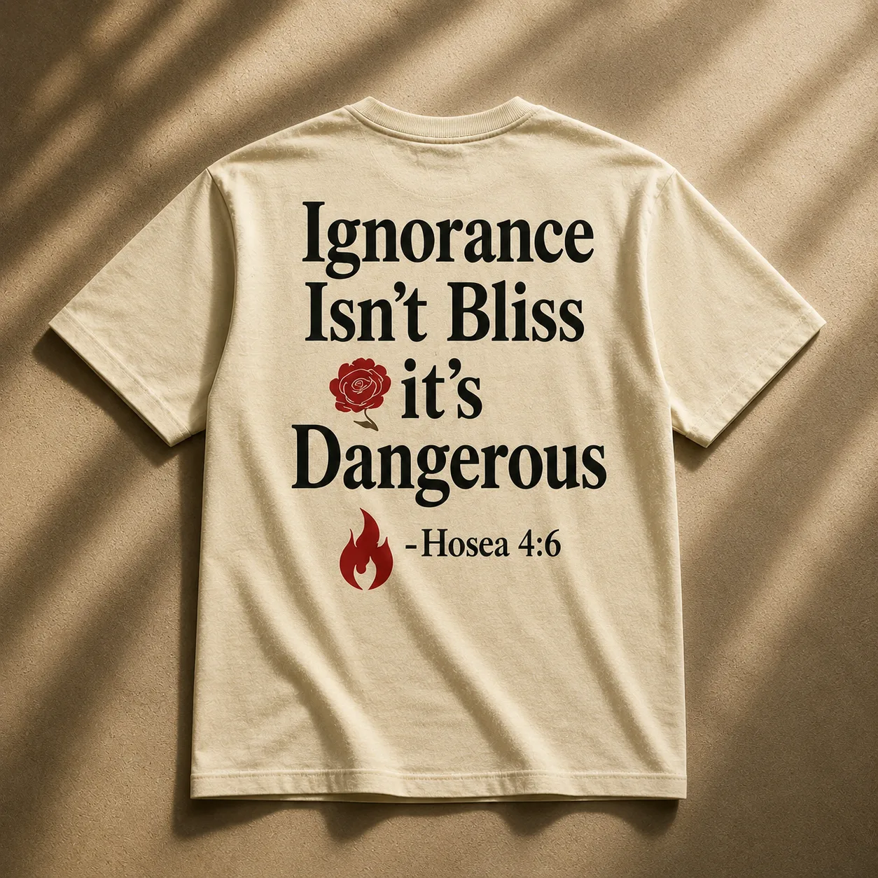 Edification Tee — back