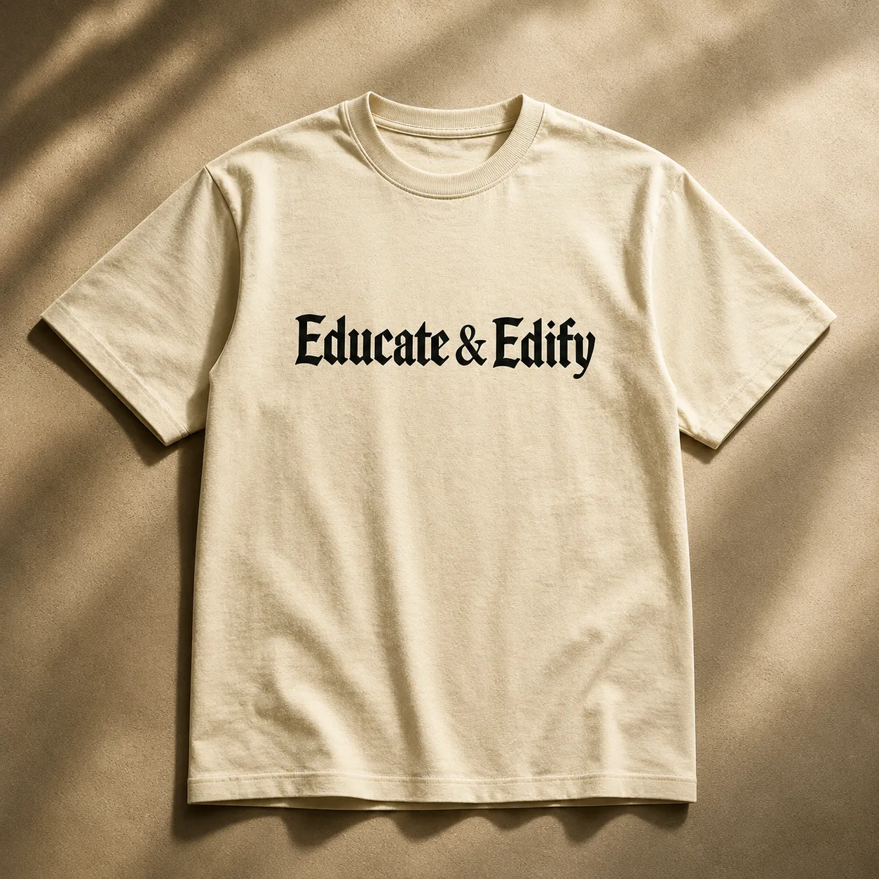 Edification Tee — front